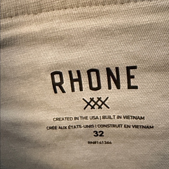 Rhone Everyday Twill Mens 32 Grey Five-Pocket Pant Business Casual - Picture 4 of 11